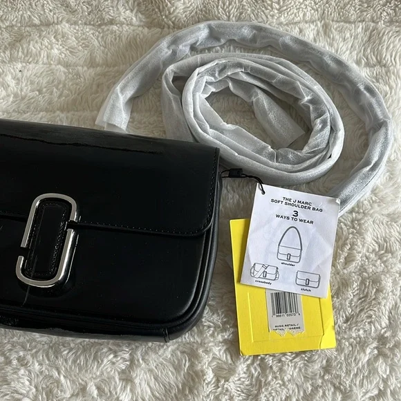 Marc Jacobs The Shadow Patent Shoulder Bag - Picture 5 of 9